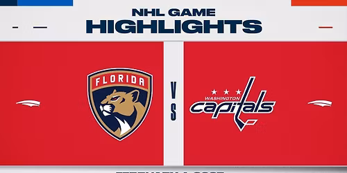 Florida Panthers vs. Washington Capitals