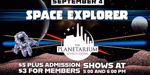 Premium Planetarium Laser Show - Space Explorer