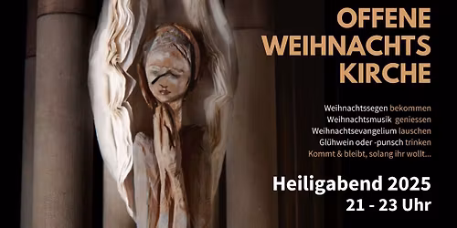 Offene Weihnachtskirche an Heiligabend