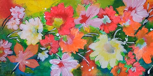 Acrylic Flower Painting Workshop