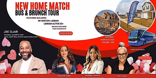 New Home Match Bus & Brunch Tour