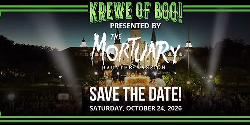 Krewe of BOO! Halloween Parade presented by The Mortuary