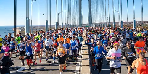 NYC Marathon Runners Bus