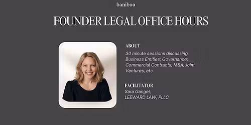Founder Legal Office Hours