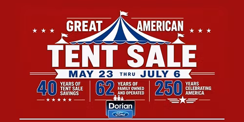 The Great American Tent Sale - 40th Annual