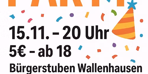 Faschingsopening Party 2025