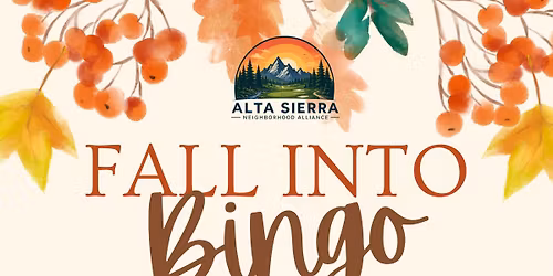 Fall Into Bingo