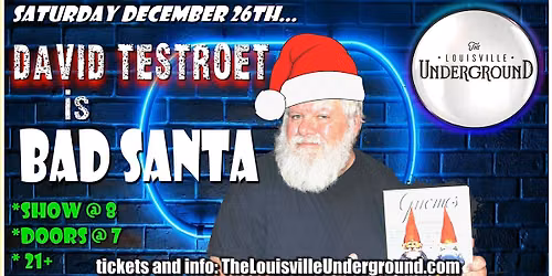 Comedy Underground w\/ David Testroet