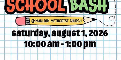 Back to School Bash