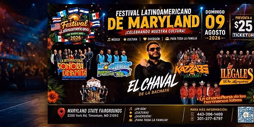 FESTIVAL LATINOAMERICANO EN TIMONIUM