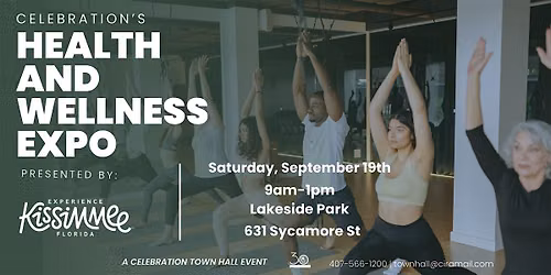 Celebration's Health & Wellness Expo presented by Experience Kissimmee