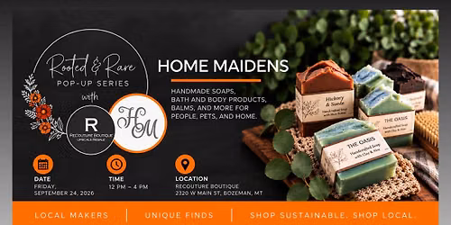 ReCouture Boutique | Rooted & Rare with Home Maidens 