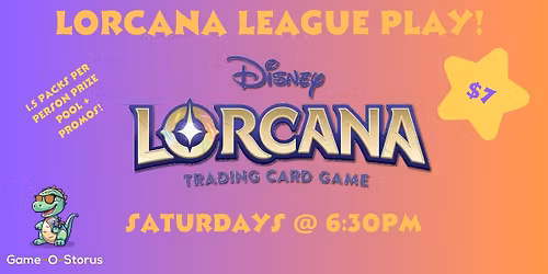 LORCANA LEAGUE PLAY!