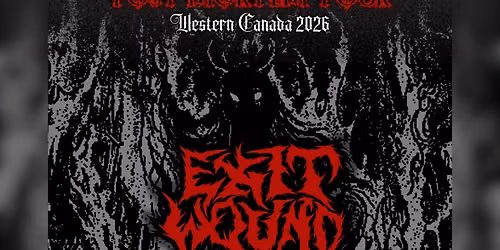 Exit Wound w/ Axe Womb, Pythonic, Brain Stem — The Starlite Room