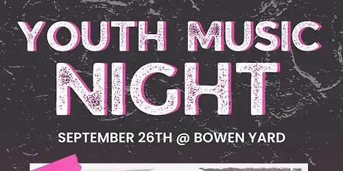 Youth Music Night!!! THE BAND: FACE THE FENCE