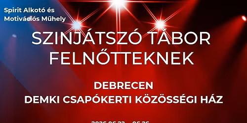 SZ\u00cdNJ\u00c1TSZ\u00d3 T\u00c1BOR FELN\u0150TTEKNEK DEBRECENBEN!