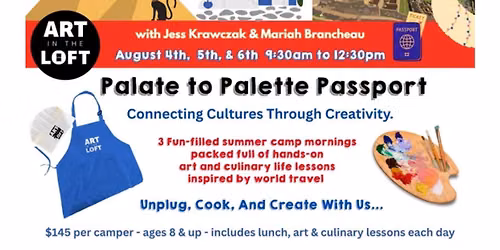 Connecting Cultures Through Creativity: Palate to Palette Passport