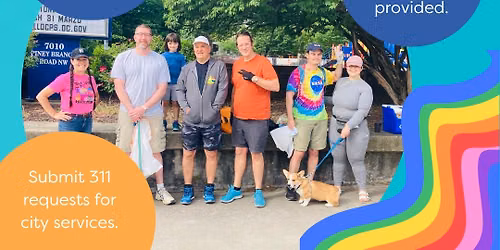 Takoma Pride Adopt-a-Block Community Cleanup