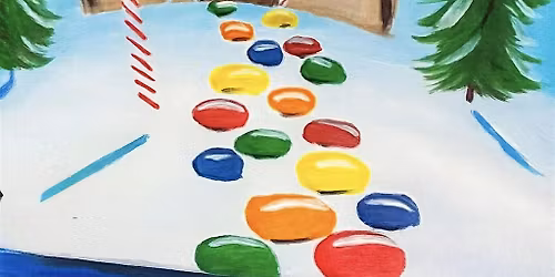 Candy Lane Sip & Paint