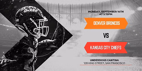 Broncos vs Chiefs | Monday Night Football