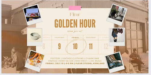 Fleur Soir\u00e9e: Golden Hour