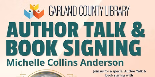 Author Talk with Michelle Collins Anderson