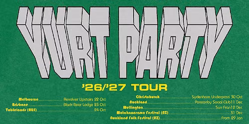 YURT PARTY - Street Party Music | Christchurch
