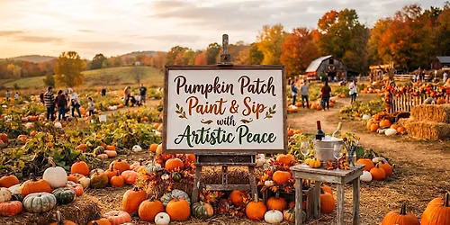 Pumpkin Patch Paint & Sip