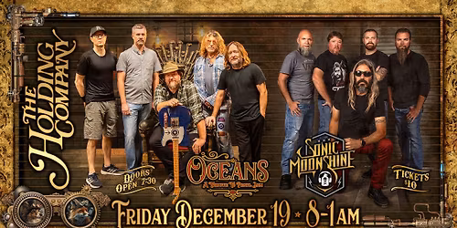 OCEANS (A Pearl Jam Tribute) & Sonic Moonshine at The Holding Company
