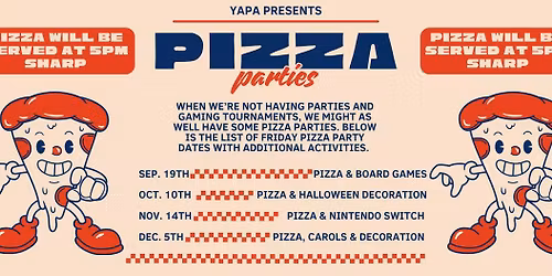 Pizza, Carols & Decorations