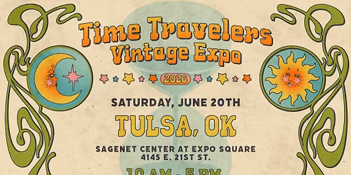 Tulsa Time Travelers Vintage Expo 2026