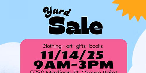 Crown Point Yard Sale on a Sunny Saturday 