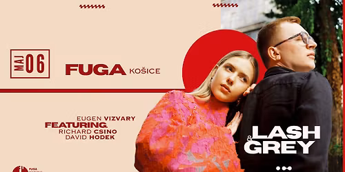 Koncert LASH & GREY s kapelou | FUGA | Ko\u0161ice