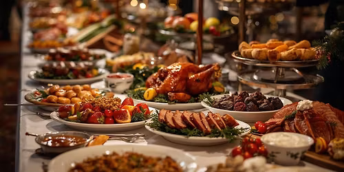 Christmas Buffet Dinner at ADD Restaurant and The African Hub Restaurant.