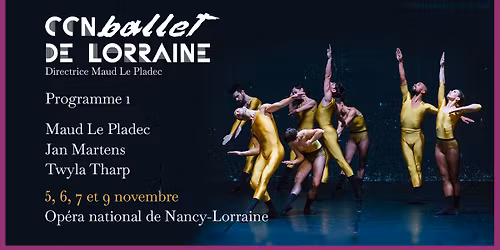 Programme 1 - Maud Le Pladec, Jan Martens, Twyla Tharp