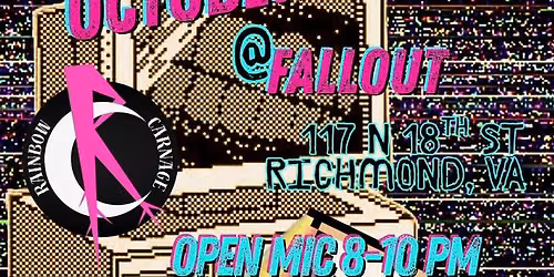 The Queer People's Open Mic with Rainbow Carnage