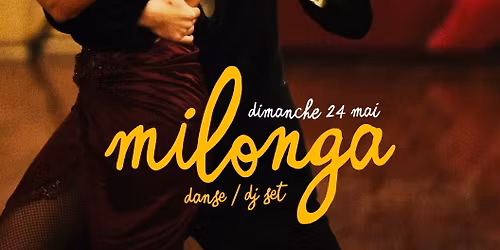 Milonga - Bordeaux cit\u00e9 Tango