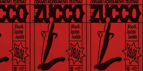 ZUCCO pagal Bernard-Marie Kolt\u00e8s (re\u017e. Jaunius Juodelis)