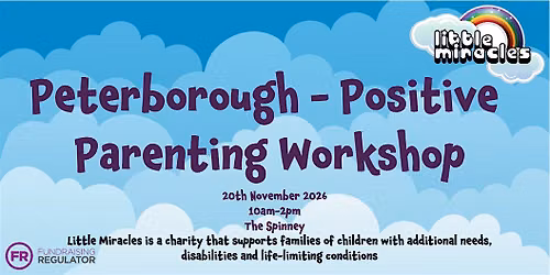 Peterborough - Positive Parenting Workshop