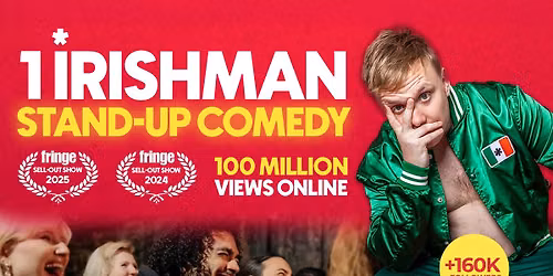 1 Irishman in London | A stand-up comedy show | 8PM
