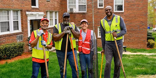 Community Tree Planting: Armed Forces Retirement Home
