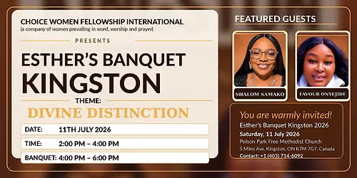 Esther's Banquet Kingston