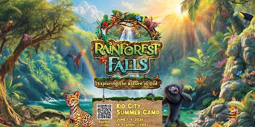 Kid City Summer Camp 2026 - Rain Forest Falls