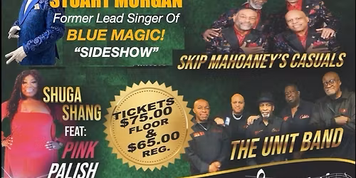Blue Notes, Stuart Morgan, Skip Mahoaney's Casuals & Shuga Shang
