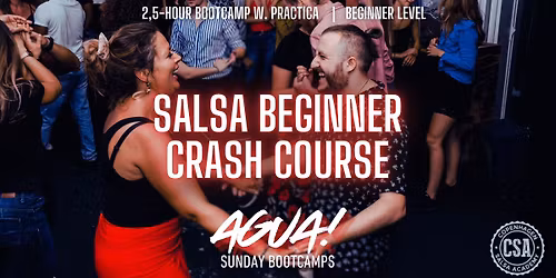 \ud83c\udf1f 1-day Salsa Beginner Crash Course  | AGUA! Bootcamps \ud83c\udf1f