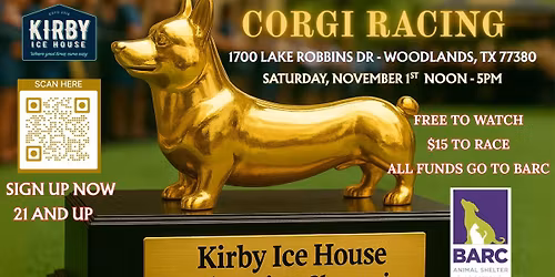 Kirby Ice House Corgi Racing