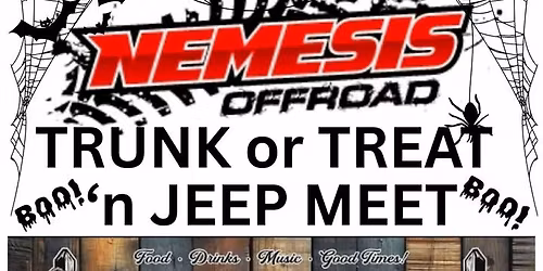 Trunk or Treat 'n Jeep Meet at Stockyard