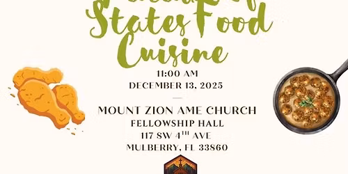 Parade of States Food Cuisine Church Fundraiser