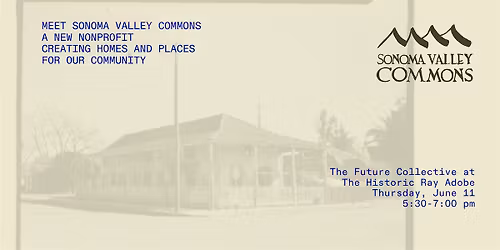 MEET SONOMA VALLEY COMMONS