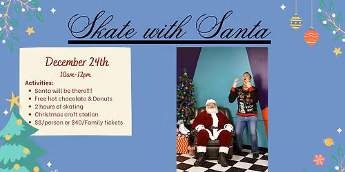 Skate with Santa